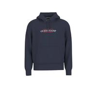Sweatshirt à capuche Guess Reg America Trad Bleu XL
