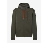 Sweatshirt à capuche Hackett Commuter Full Zip vert kaki - S