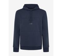 Sweatshirt à capuche Hackett Embossed bleu marine - S