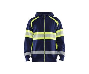 Sweatshirt Ã capuche haute-visibilitÃ© Blaklader Bleu XL