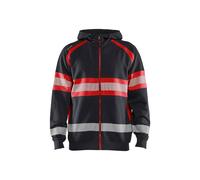 Sweatshirt Ã capuche haute-visibilitÃ© Blaklader Noir M