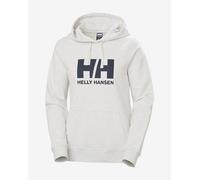 Sweatshirt à capuche Helly Hansen Logo blanc bleu foncé femme - L