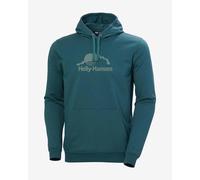 Sweatshirt à capuche Helly Hansen Nord Graphic vert arctique - S