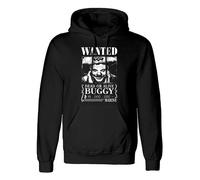Sweatshirt Ã capuche Heroes Inc One Piece Buggy Noir L
