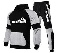 Sweatshirt À Capuche Homme FOR THE HOR-DE, Chaud Couleur Sweat À Capuche, Vêtements De Sport Décontracté, Hiver(Multi 2,L)