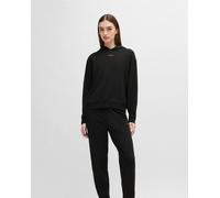 Sweatshirt à capuche HUGO Small Logo noir femme - S