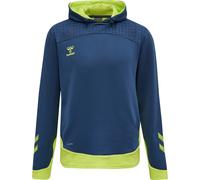 Hummel – Sweat à capuche Lead Poly Bleu L Homme
