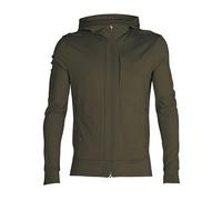 Sweatshirt à capuche Icebreaker quantum III zip Vert S