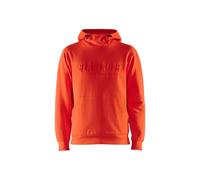 Sweatshirt Ã capuche imprimÃ© 3D Blaklader Orange S