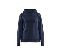 Sweatshirt Ã capuche imprimÃ© 3D femme Blaklader Bleu S