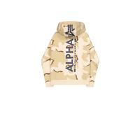 Sweatshirt Ã capuche imprimÃ© au dos Alpha Industries Beige 2XL