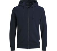 Sweatshirt à capuche Jack & Jones Basic zippé - navy blazer M