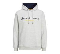 Sweatshirt à capuche Jack & Jones Berg - light grey melange - XXL L