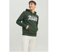 JACK & JONES Jjecorp Sweat À Capuche Noos Sweatshirt à capuche, Homme, Mountain View/Fit:reg /Large Print, S