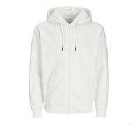 Jack & Jones Bradley Full Zip Sweatshirt Blanc L Homme