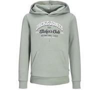 Sweatshirt à Capuche - JACK & JONES - Garçon - Vert Clair - Manches Longues - Col Capuche 176