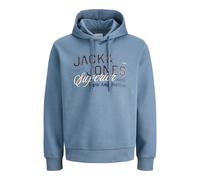 Jack & Jones Sweat à capuche Jjelogo Noos à 2 cols 25/26 Bleu minéral XXL