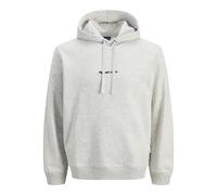 JACK & JONES Sweat-shirt 'JORNorrebro' noir / blanc chiné, Taille L