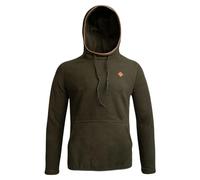 Jack Pyke Sweatshirt à capuche en polaire Country Homme vert olive foncé