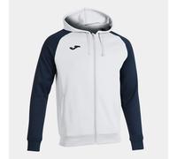 Joma Academy Iv Full Zip Sweatshirt Blanc,Bleu 3-4 Years Garçon