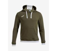 Sweatshirt à capuche Joma Confort II vert foncé blanc - XS
