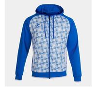 Sweatshirt à capuche Joma Supernova III - bleu royal/blanc 14 ans