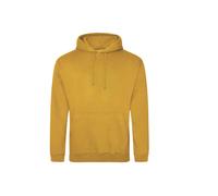 Sweatshirt Ã capuche Just Hoods College Jaune XS