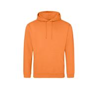 Sweatshirt Ã capuche Just Hoods College Orange XS
