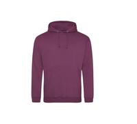 Sweatshirt Ã capuche Just Hoods College Violet XL