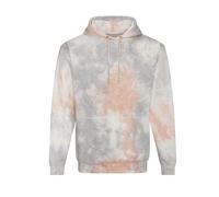 Sweatshirt Ã capuche Just Hoods Tie-dye Gris XL