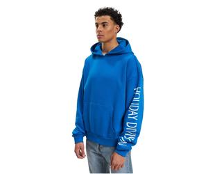 Sweatshirt Ã capuche Just Rhyse Holiday Division Bleu 2XL