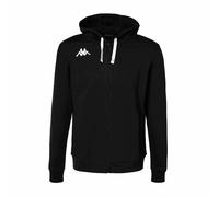 Kappa Banto Full Zip Sweatshirt Noir L Homme