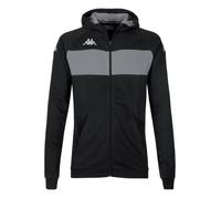 Sweatshirt à capuche Kappa Dacciozi - black/grey melange - 3XL M