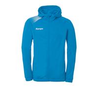Kempa Handball Ambition 28 Veste à capuche Veste de sport pour hommes et garçons avec capuche doublée - polaire à l'intérieur - avec poches zippées
