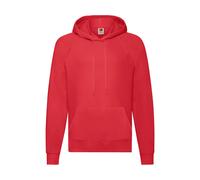 Sweatshirt Ã capuche lÃ©ger Fruit of the Loom Rouge XL