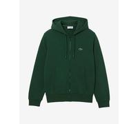 Sweatshirt à capuche Lacoste Colorblock Full Zip vert - M