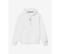 Sweatshirt à capuche Lacoste Graphic Logo blanc - 3XL