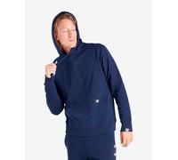 Sweatshirt à capuche Leone 1947 Basic Small Logo Lead bleu foncé - L