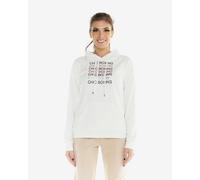 Sweatshirt à capuche Leone 1947 Winter Chic blanc femme - L