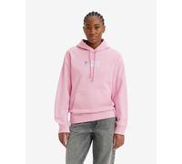 Sweatshirt à capuche Levi's Graphic Standard rose blanc femme - S