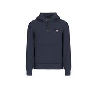 Sweatshirt à capuche logo mini triangle Guess Bleu XL