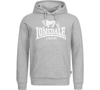 Lonsdale Sweat à capuche Fremington Gris Homme Taille L