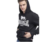 Lonsdale Sweat à capuche Fremington Homme Noir 2XL