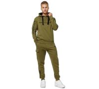 Sweatshirt à capuche Lonsdale Rushen - olive/black - S S