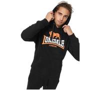 Sweatshirt à capuche Lonsdale Thurning - black/orange/white - S S
