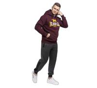 Lonsdale Sweat-shirt à capuche Thurning Rouge Homme Taille L