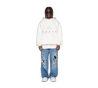 Sweatshirt Ã capuche Lost Youth Dove Blanc S