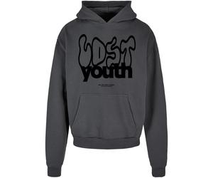 Sweatshirt Ã capuche Lost Youth Graffiti Cloud Gris 5XL