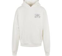 Sweatshirt Ã capuche Lost Youth Smiley Blanc 2XL