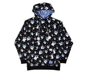 Sweatshirt Ã capuche Loungefly Lilo&Stich - Ghost Noir S